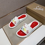Christian Louboutin Slippers For Men # 269786, cheap Christian Louboutin