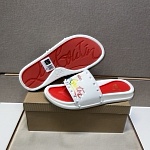 Christian Louboutin Slippers For Men # 269786, cheap Christian Louboutin