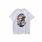 Bape Short Sleeve T Shirts Unisex # 270461