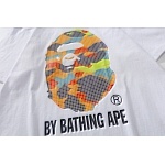 Bape Short Sleeve T Shirts Unisex # 270462, cheap Bape T Shirts