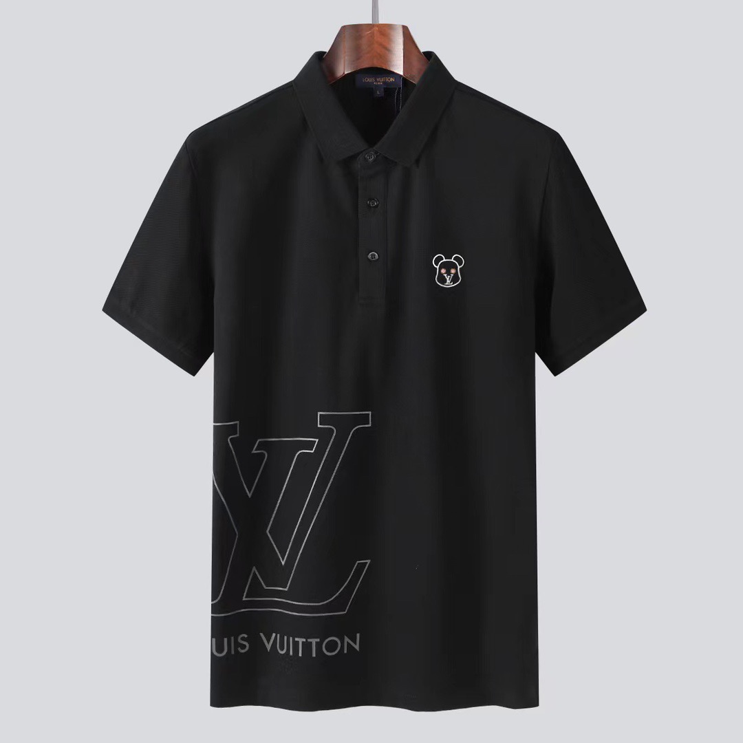 Louis Vuitton Short Sleeve Polo Shirts For Men # 271060