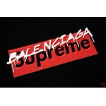 Balenciaga x Supreme Short Sleeve T Shirts Unisex # 270876, cheap Balenciaga T Shirts
