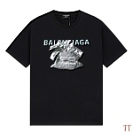 Balenciaga Short Sleeve T Shirts Unisex # 270882, cheap Balenciaga T Shirts