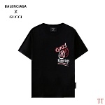 Gucci x Balenciaga Short Sleeve T Shirts Unisex # 270899, cheap Short Sleeved
