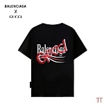 Gucci x Balenciaga Short Sleeve T Shirts Unisex # 270899, cheap Short Sleeved