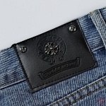 Chrome Hearts Straight Cut Jeans For Men # 270976, cheap Chrome Hearts Jeans