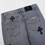 Chrome Hearts Straight Cut Jeans For Men # 270979, cheap Chrome Hearts Jeans