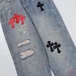 Chrome Hearts Straight Cut Jeans For Men # 270983, cheap Chrome Hearts Jeans