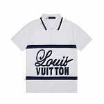 Louis Vuitton Short Sleeve Polo Shirts For Men # 270990, cheap Short Sleeved