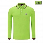 Moncler Long Sleeve Polo Shirts For Men Unisex # 271172