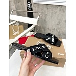 Christian Louboutin Slippers For Women # 271253, cheap Christian Louboutin