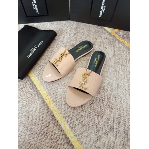 $55.00,YSL Logo Slides For Women # 271466