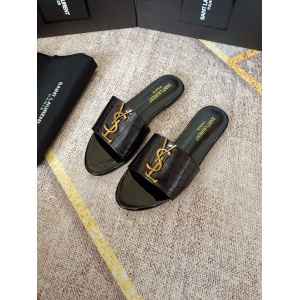 $55.00,YSL Logo Slides For Women # 271468