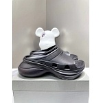 Balenciaga Open Toe Pool Crocs Slide Rubber Sandal Unisex # 271444, cheap Balenciaga Slippers