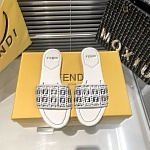 Fendi Interlace Raffia Slides For Women # 271449, cheap Fendi Slippers