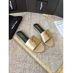 YSL Logo Slides For Women # 271463, cheap YSL Slippers