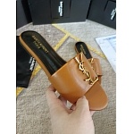 YSL Logo Slides For Women # 271467, cheap YSL Slippers