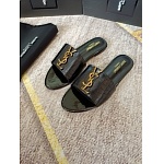 YSL Logo Slides For Women # 271468, cheap YSL Slippers