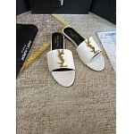 YSL Logo Slides For Women # 271470, cheap YSL Slippers