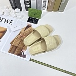 Gucci GG Canvas Slides Unisex # 271482, cheap Gucci Slippers