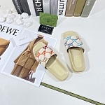 Gucci GG Canvas Slides Unisex # 271485, cheap Gucci Slippers