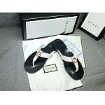 Gucci Pascar Crystal embellished Rubber Flip Flops For Women # 271491, cheap Gucci Slippers