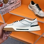 Dolce & Gabbana Men's White New Roma Leather Sneakers # 271507, cheap D&G Shoes
