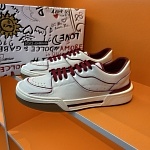 Dolce & Gabbana Men's White New Roma Leather Sneakers # 271508, cheap D&G Shoes