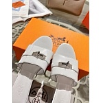 Hermes Open Toe Casual Style Suede Plain For Women # 271577, cheap Hermes Slippers