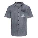 Amiri Denim Short Sleeve T Shirts Unisex # 272633, cheap Amiri Shirts
