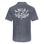 Amiri Denim Short Sleeve T Shirts Unisex # 272636, cheap Amiri Shirts