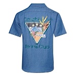 Casablanca Denim Short Sleeve Shirts Unisex # 272648, cheap Casablanca Shirts