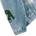 Palm Angels Denim Jackets Unisex # 272697, cheap Palm Angels Jackets