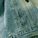 Palm Angels Denim Jackets Unisex # 272697, cheap Palm Angels Jackets