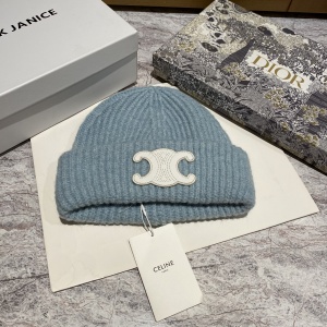 $26.00,Celine Wool Hat Unisex # 273600