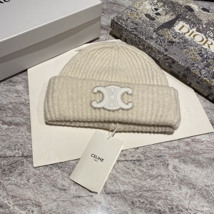 $26.00,Celine Wool Hat Unisex # 273608