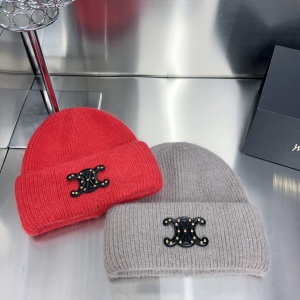 $26.00,Celine Wool Hat Unisex # 273610