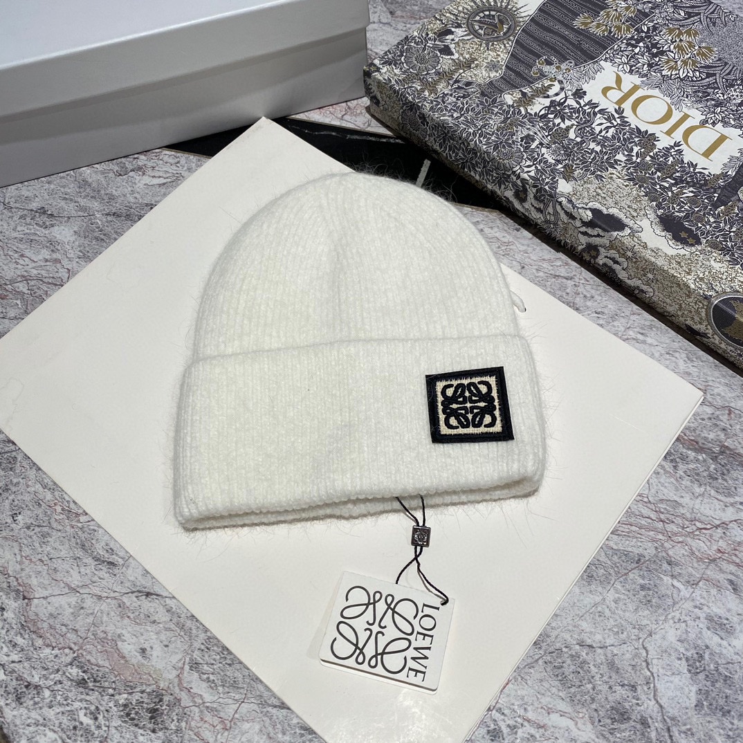 Loewe Wool Hat Unisex # 273325