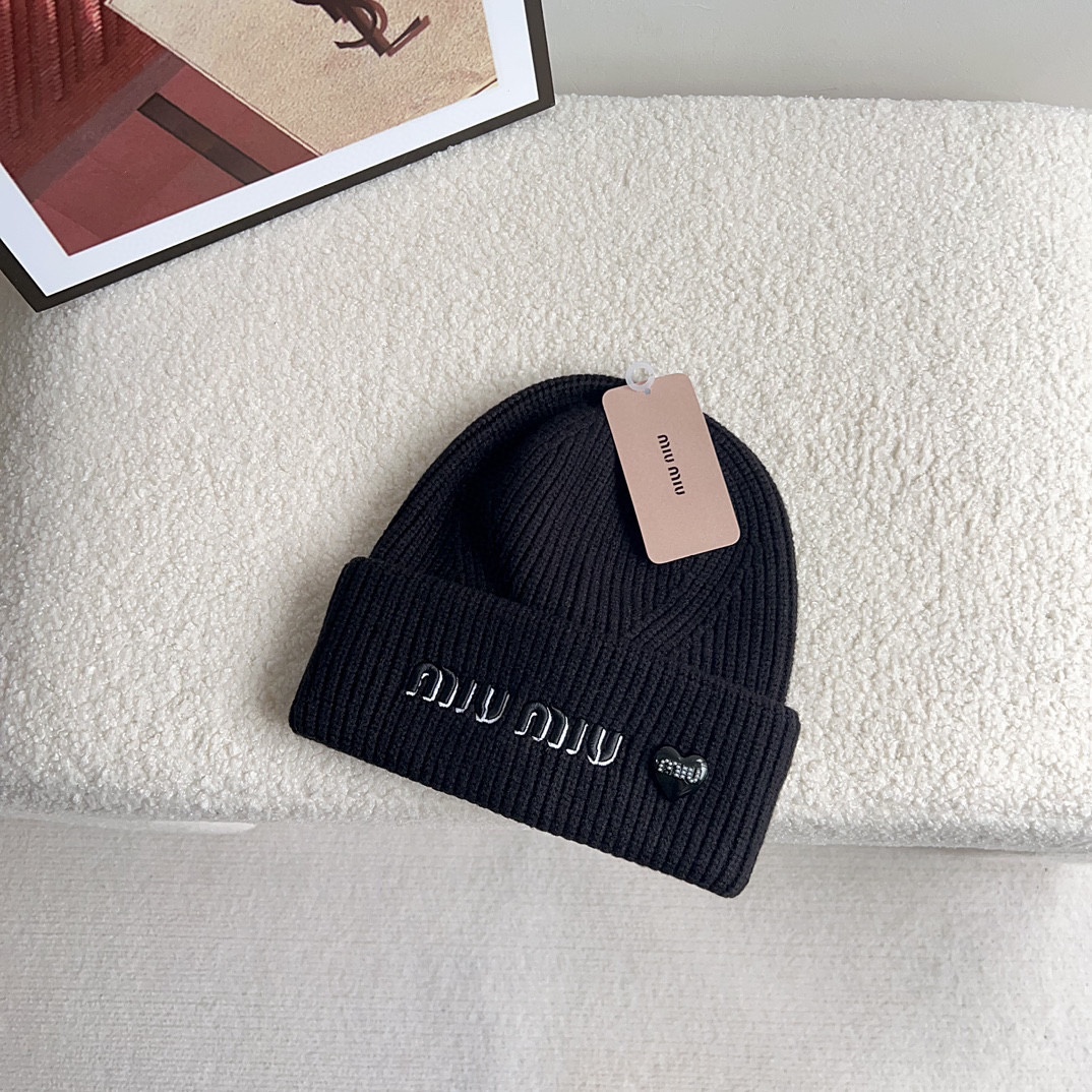 Miumiu Wool Hats Unisex # 273640