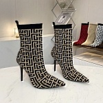 Balmain Knitted Ankle Boots For Women # 272795