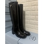 Prada Patent Leathe High Boots For Women # 272810, cheap Prada Boots
