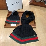 Gucci Wool Hat And Scarf Set Unisex # 273232, cheap Gucci Wool Hats