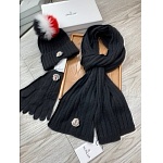 Moncler Wool Hat Glove Scarf Set Unisex # 273542, cheap Moncler Wool Hats