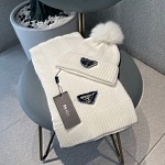 Prada Wool Hat And Scarf Set Unisex # 273577, cheap Prada Wool Hats
