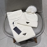 Prada Wool Hat And Scarf Set Unisex # 273581, cheap Prada Wool Hats