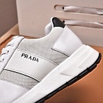 Prada Cowhide Leather Low Top Sneaker For Men # 274306, cheap Prada Shoes For Men