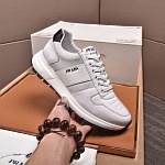 Prada Cowhide Leather Low Top Sneaker For Men # 274306, cheap Prada Shoes For Men
