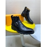 Louis Vuitton Cowhide Leather Boots For Men # 274322