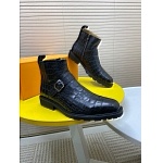 Louis Vuitton Cowhide Leather Boots For Men # 274323