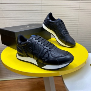 $87.00,Armani Lace Up Low Top Sneaker For Men  # 274463